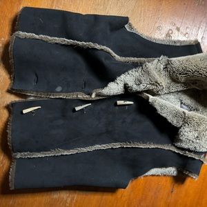 Fjall fur vest vintage
